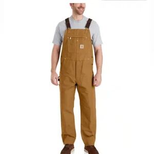 Carhartt MEN'S BIB OVERALL - RELAXED FIT - DUCK size 32w 34l
